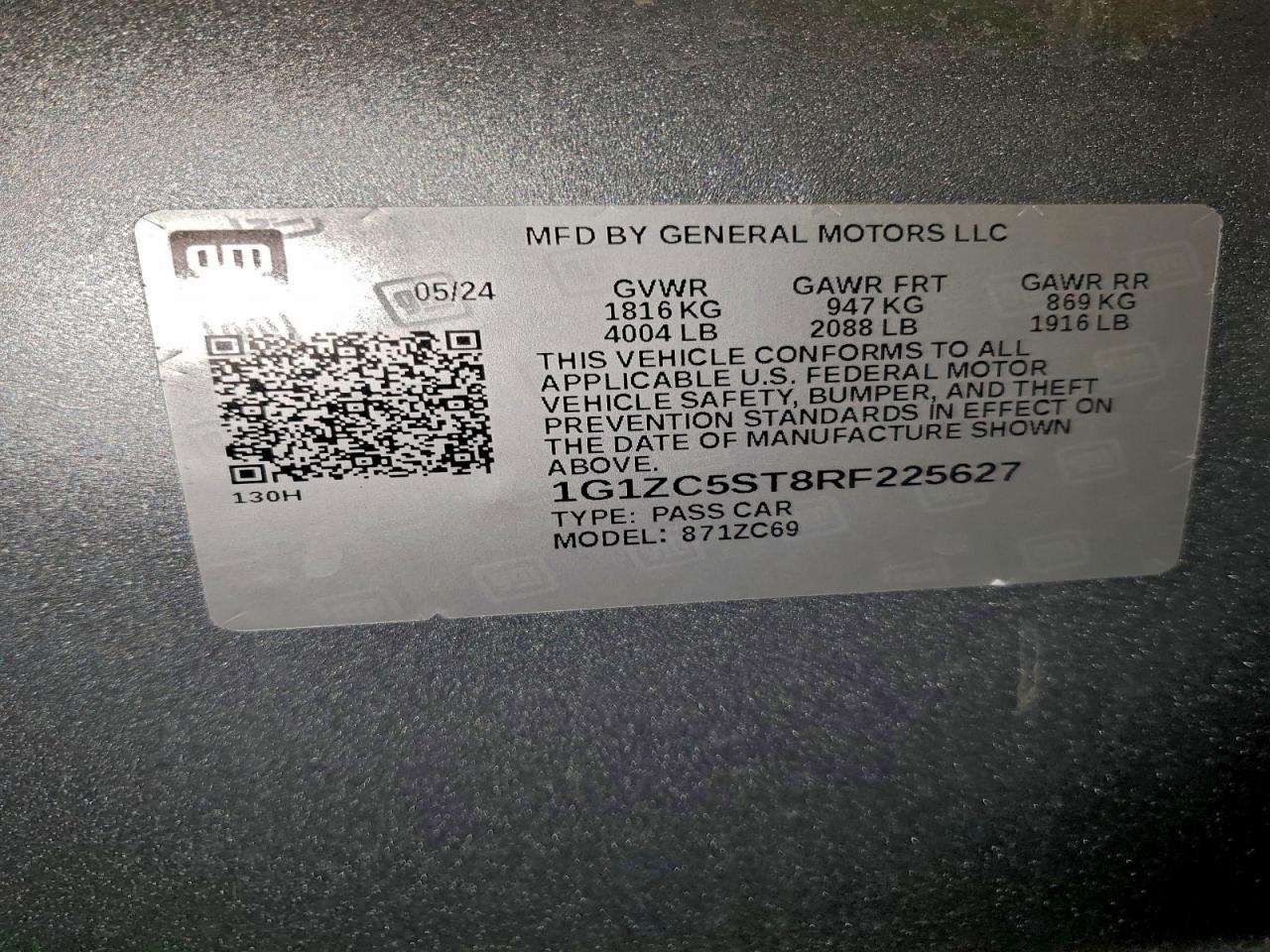 Chevrolet Malibu Ls Image 9