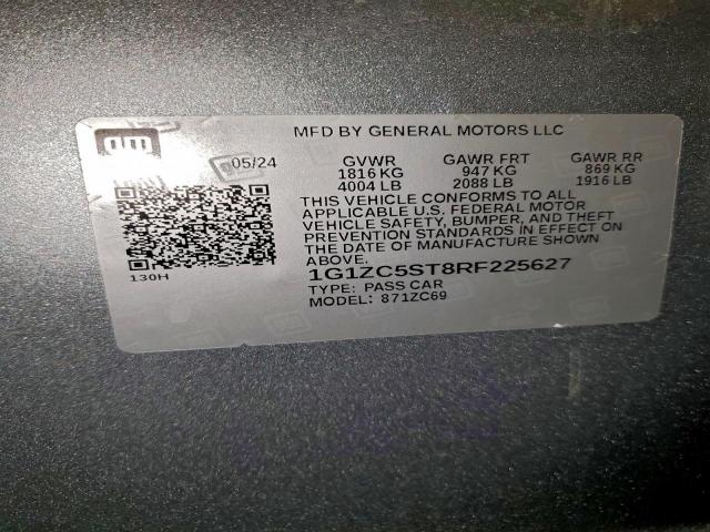 Chevrolet Malibu Ls Image 9