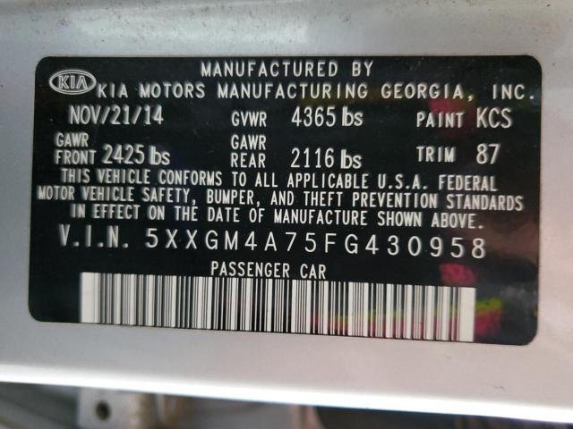 Kia Optima Lx Image 10