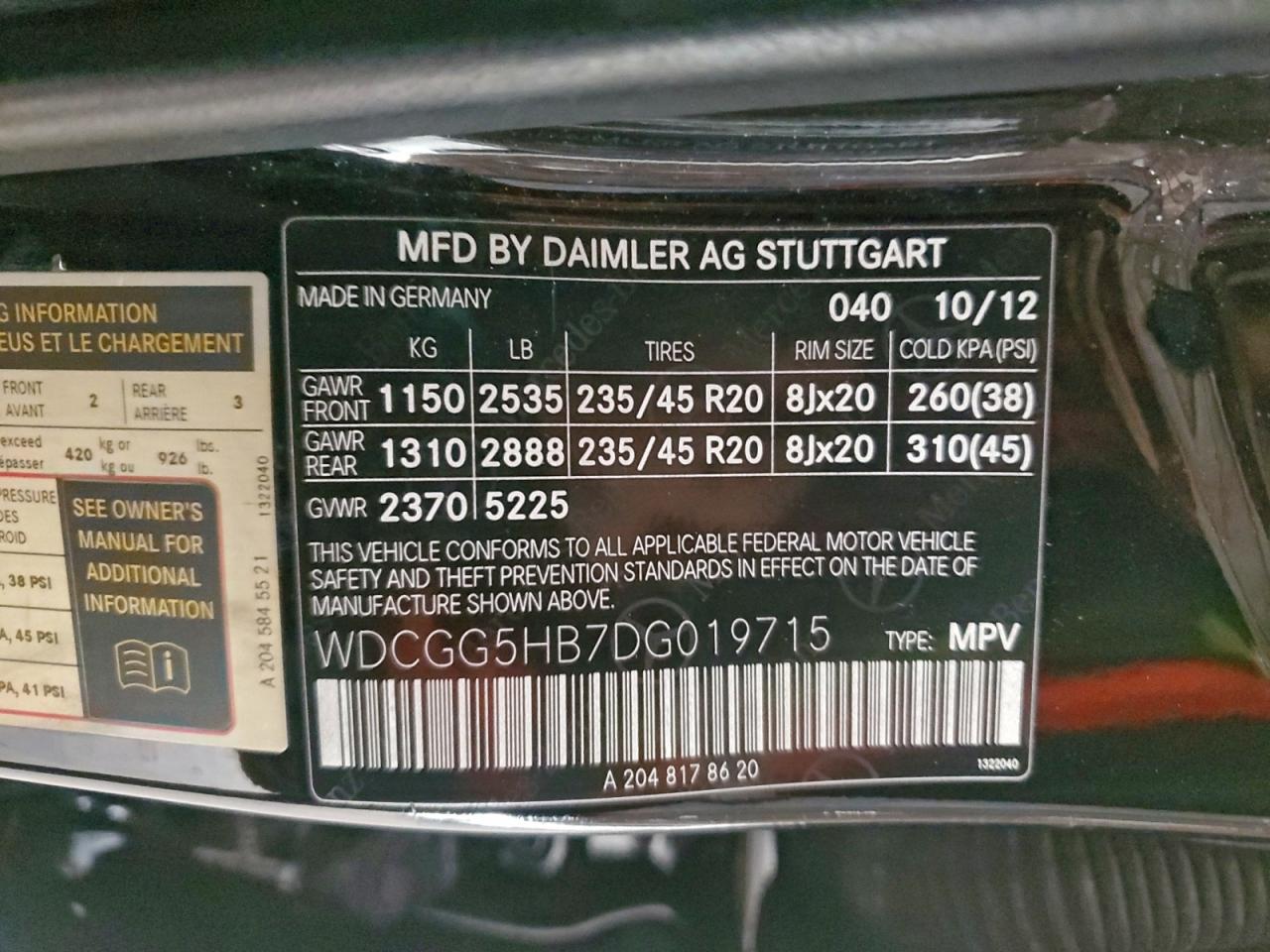 Mercedes-Benz GLK 350 Image 12