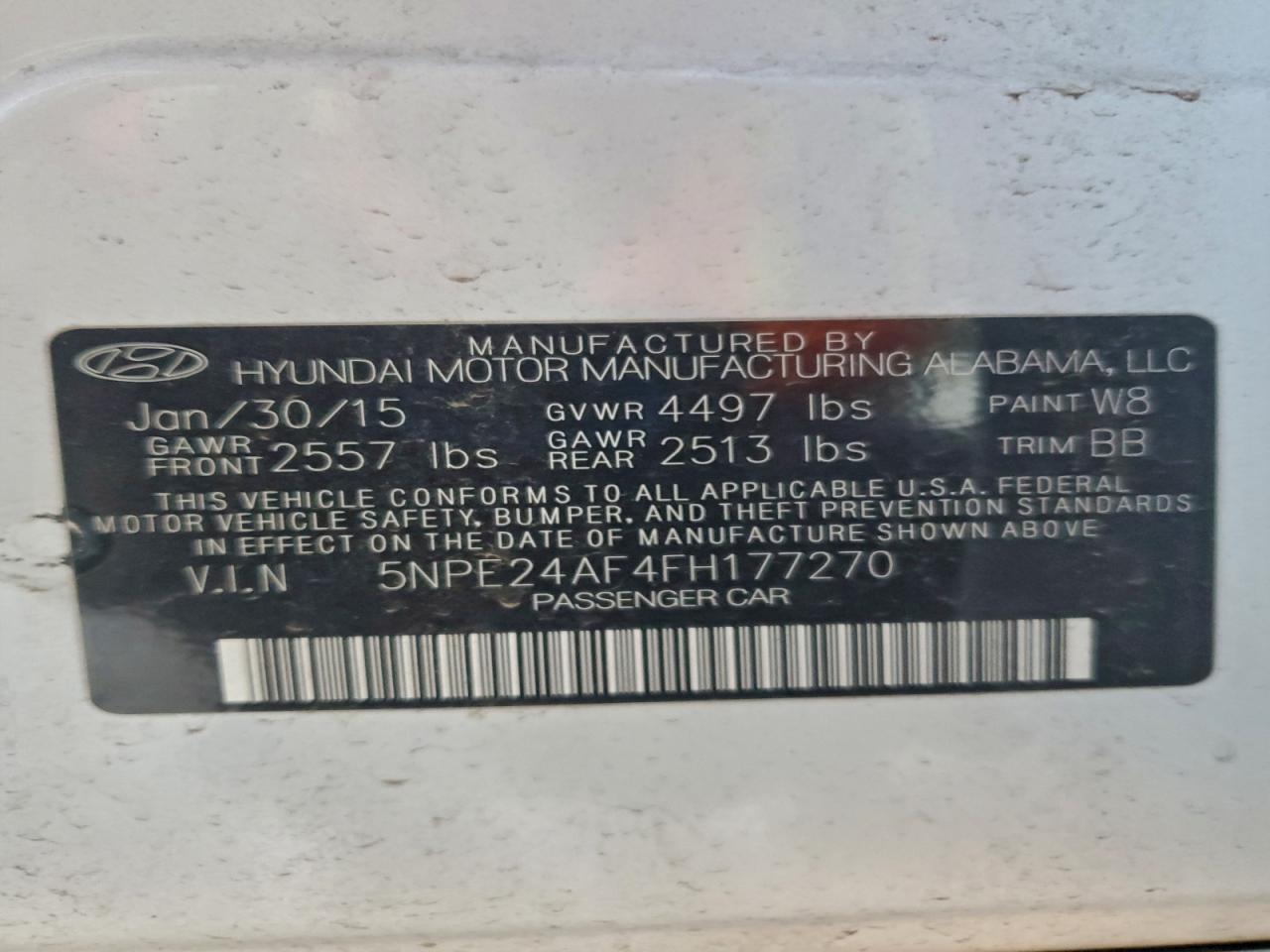 Hyundai SONATA Se Image 4