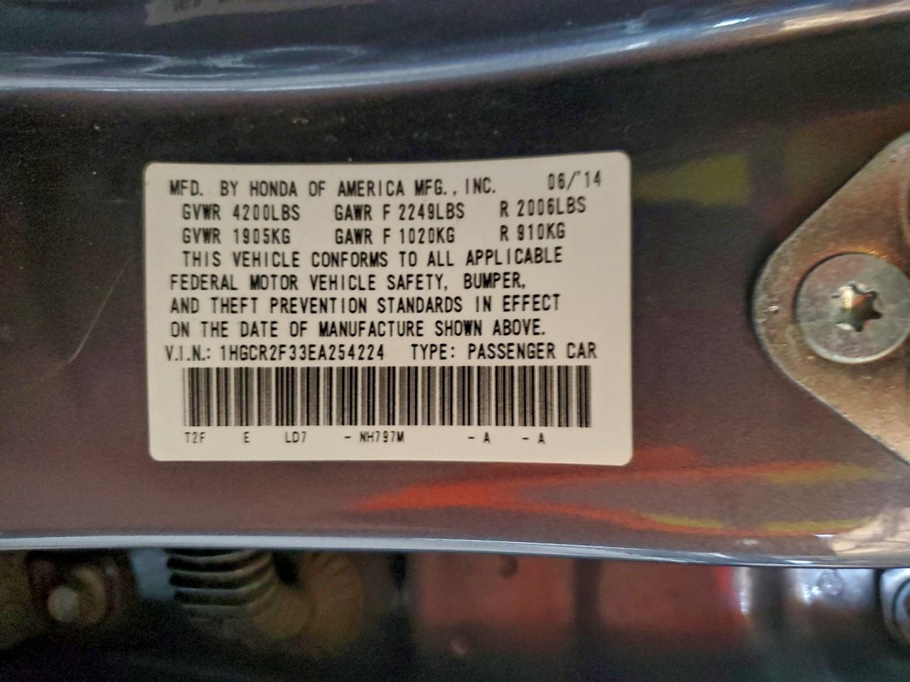 Honda Accord Lx Image 13