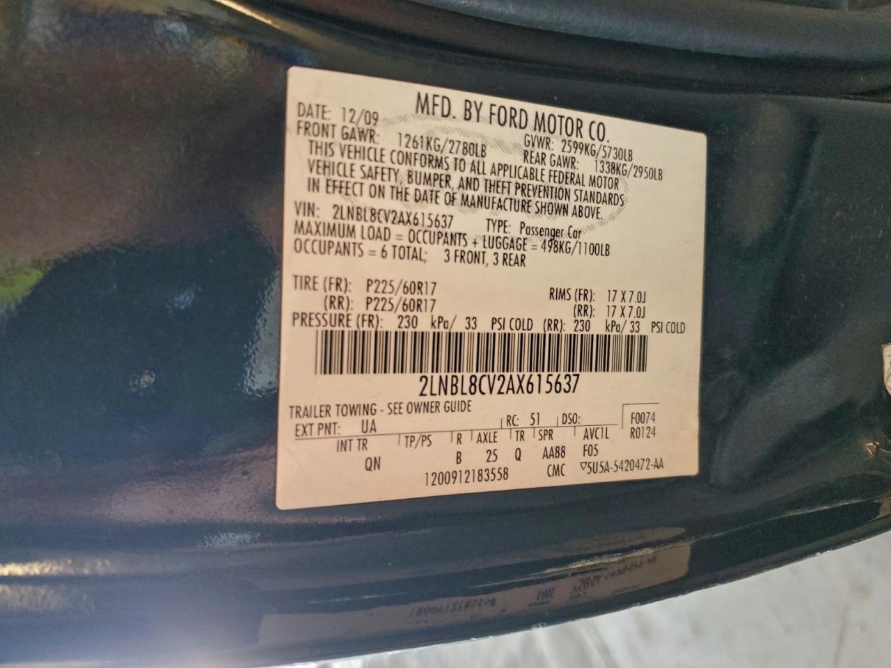 Lincoln Towncar Signature Limited Image 10