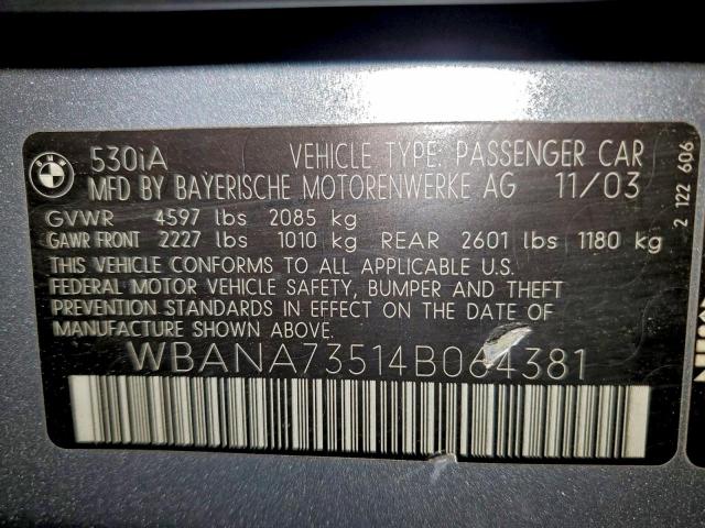 BMW 5 Series I Image 8