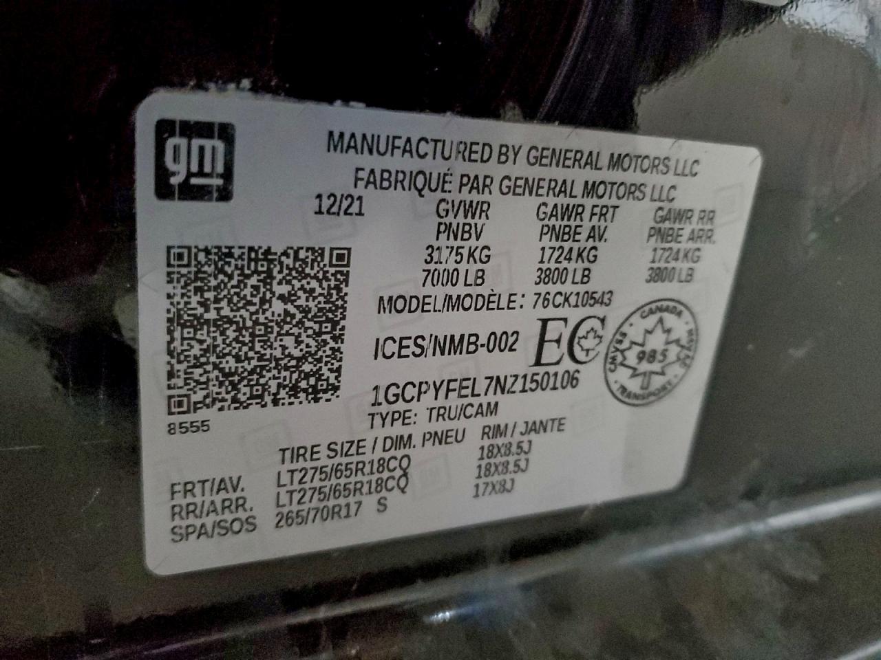 Chevrolet Silverado K1500 Lt Trail Boss Image 10