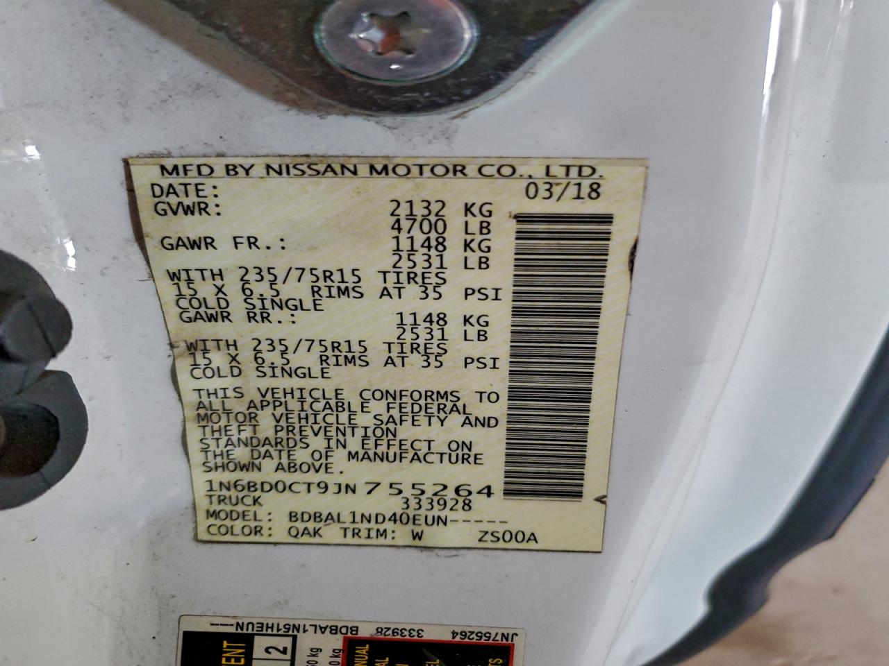 Nissan Frontier S Image 12