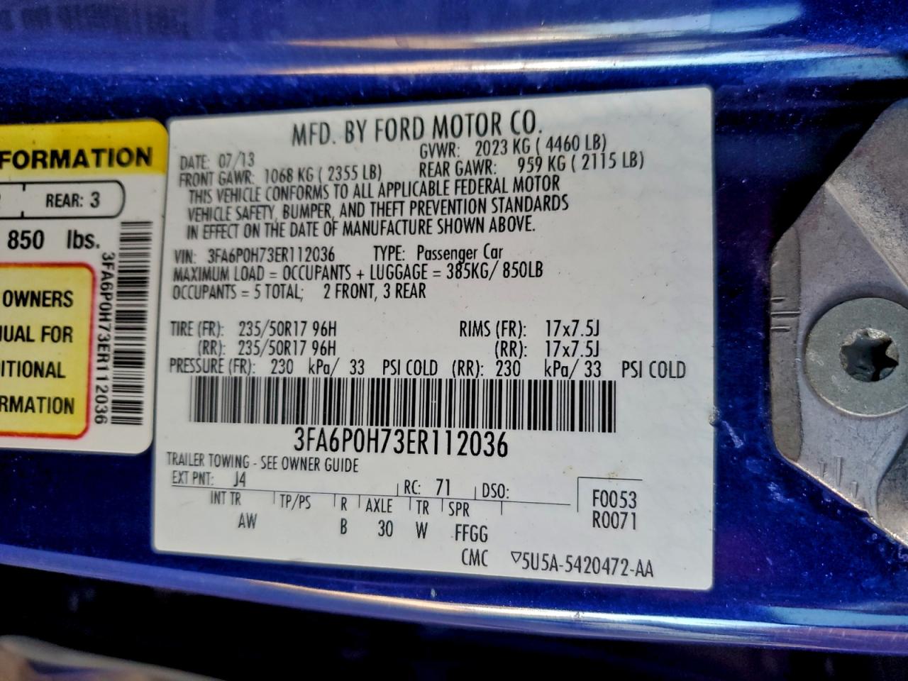 Ford Fusion Se Image 11