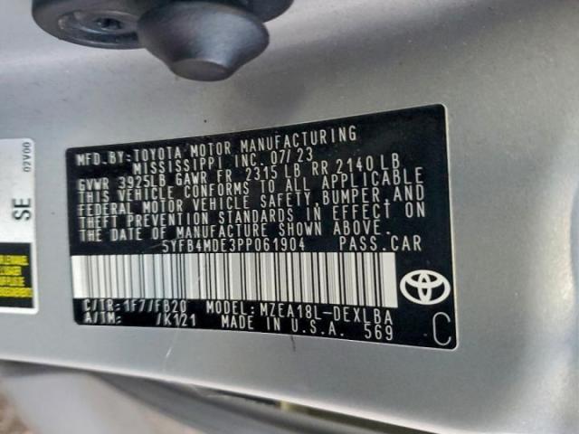 Toyota Corolla Le Image 5