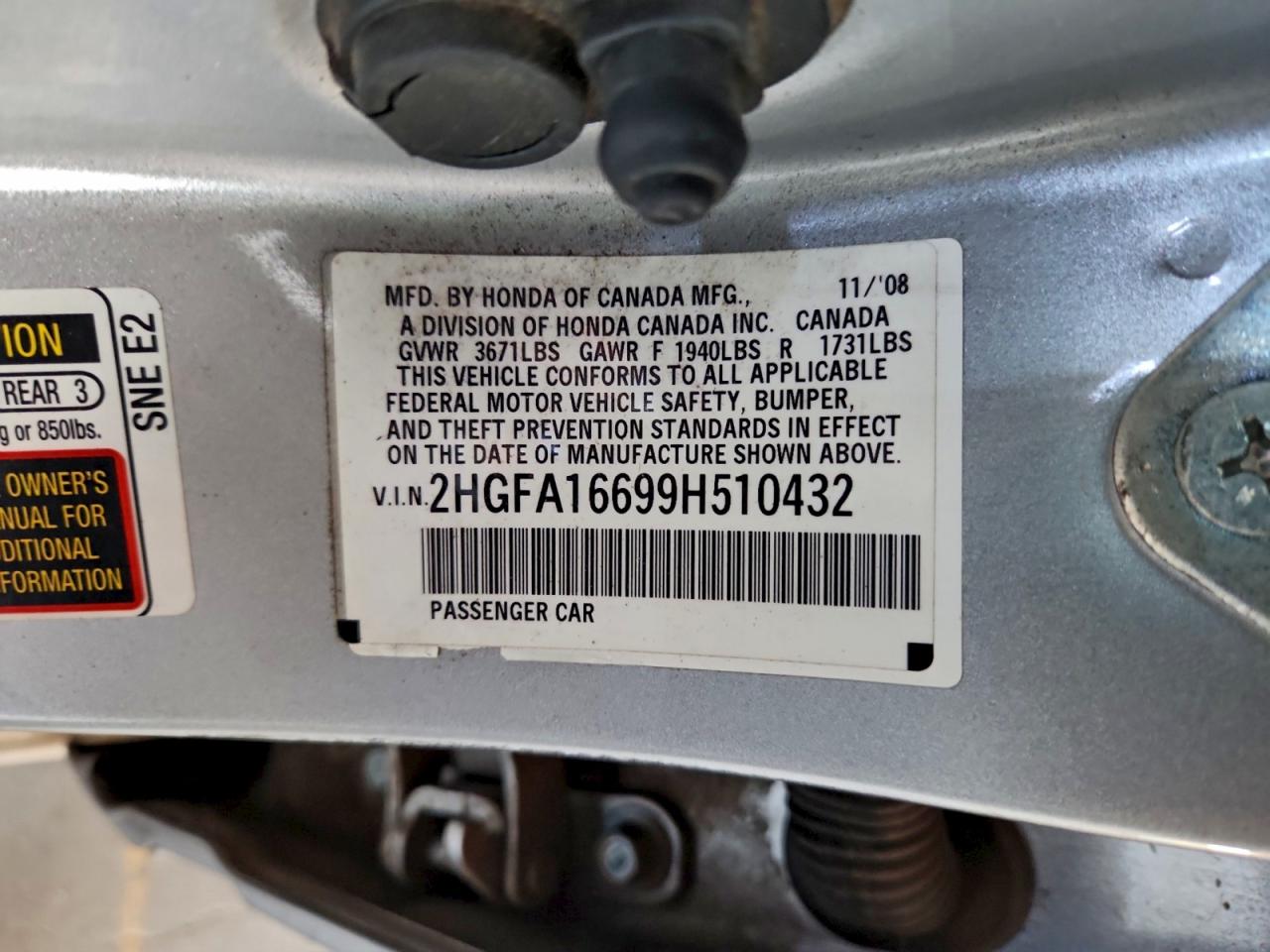 Honda Civic Lx-s Image 12