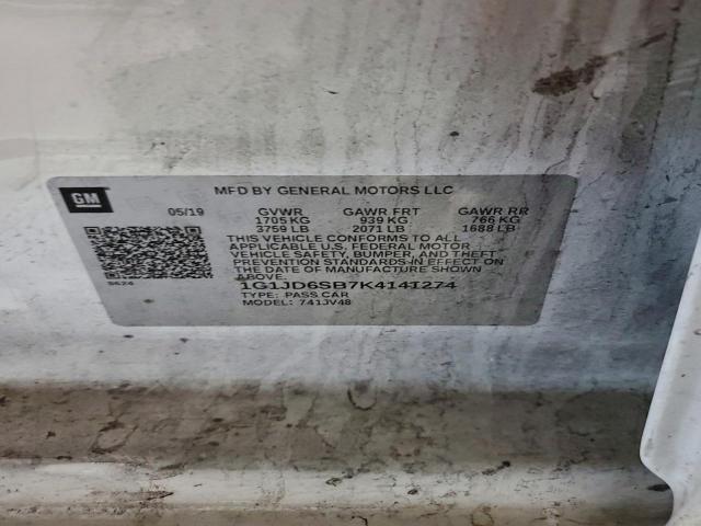 Chevrolet Sonic Lt Image 6