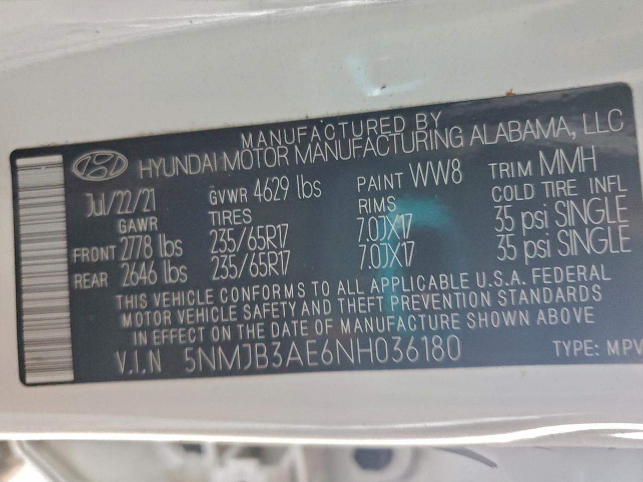 Hyundai TUCSON Sel Image 7