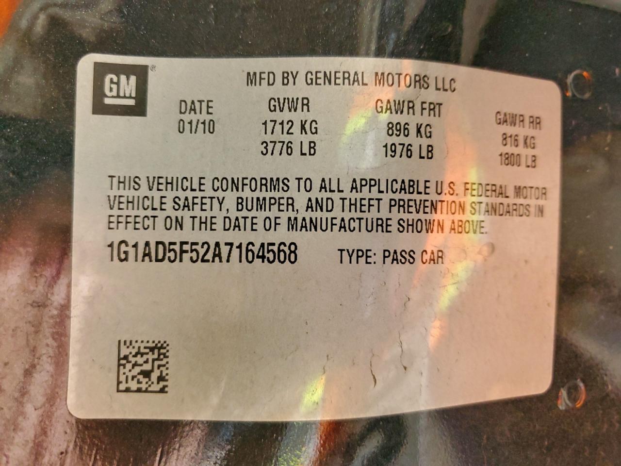 Chevrolet Cobalt 1lt Image 9